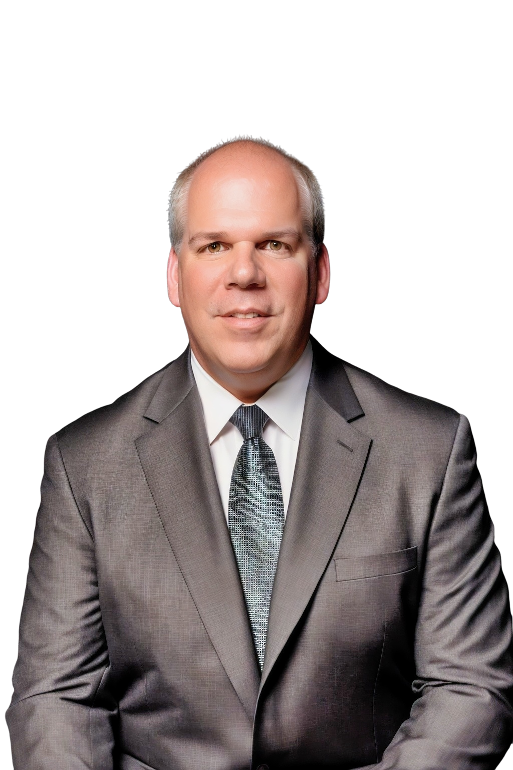 Portrait of Timothy H. Bohlke in a gray suit